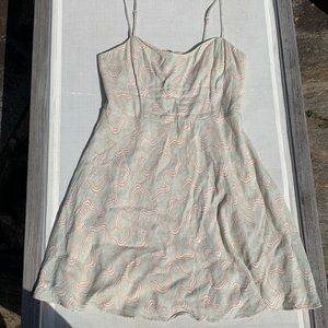 Aritzia Sunday Best label gorgeous spaghetti strap mini dress